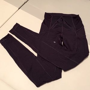 Lululemon purple leggings